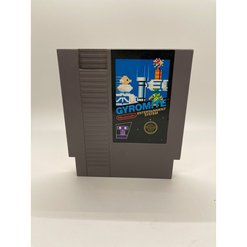 NES Gyromite 1985 Nintendo 5 Screw Game Cartridge Tested Works